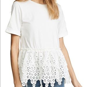 Endless Rose lace tee